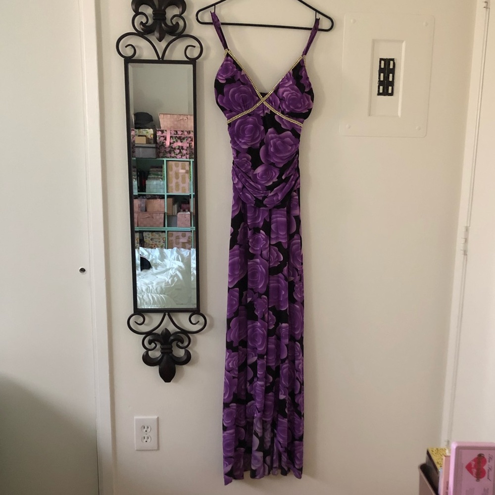 Floral maxi dress from Japan